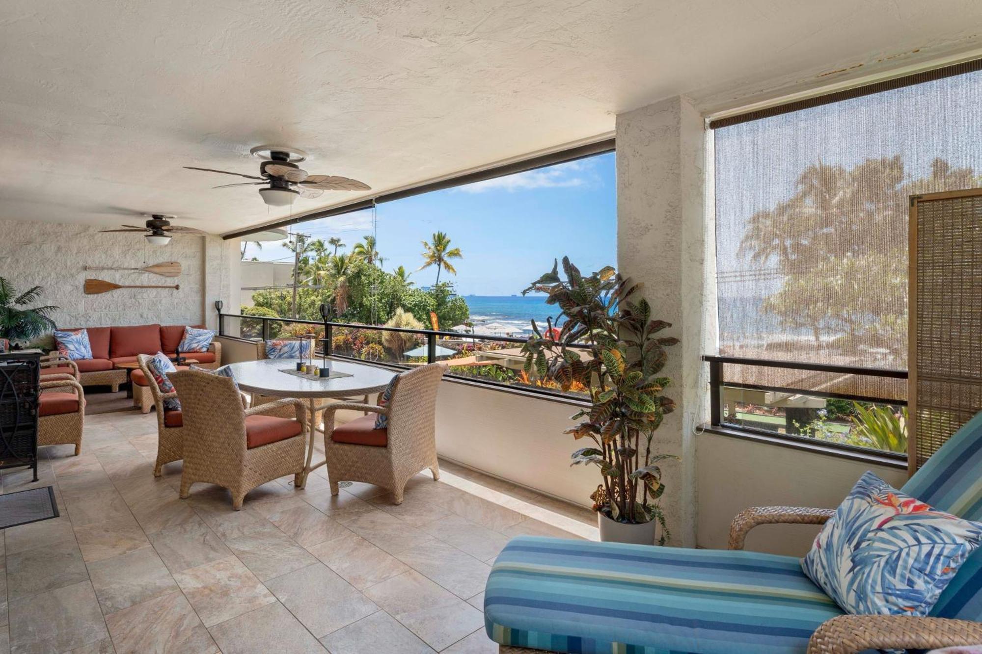 Direct Oceanview Paradise In A Luxury Condo 2B2B,Ac Kailua-Kona Luaran gambar