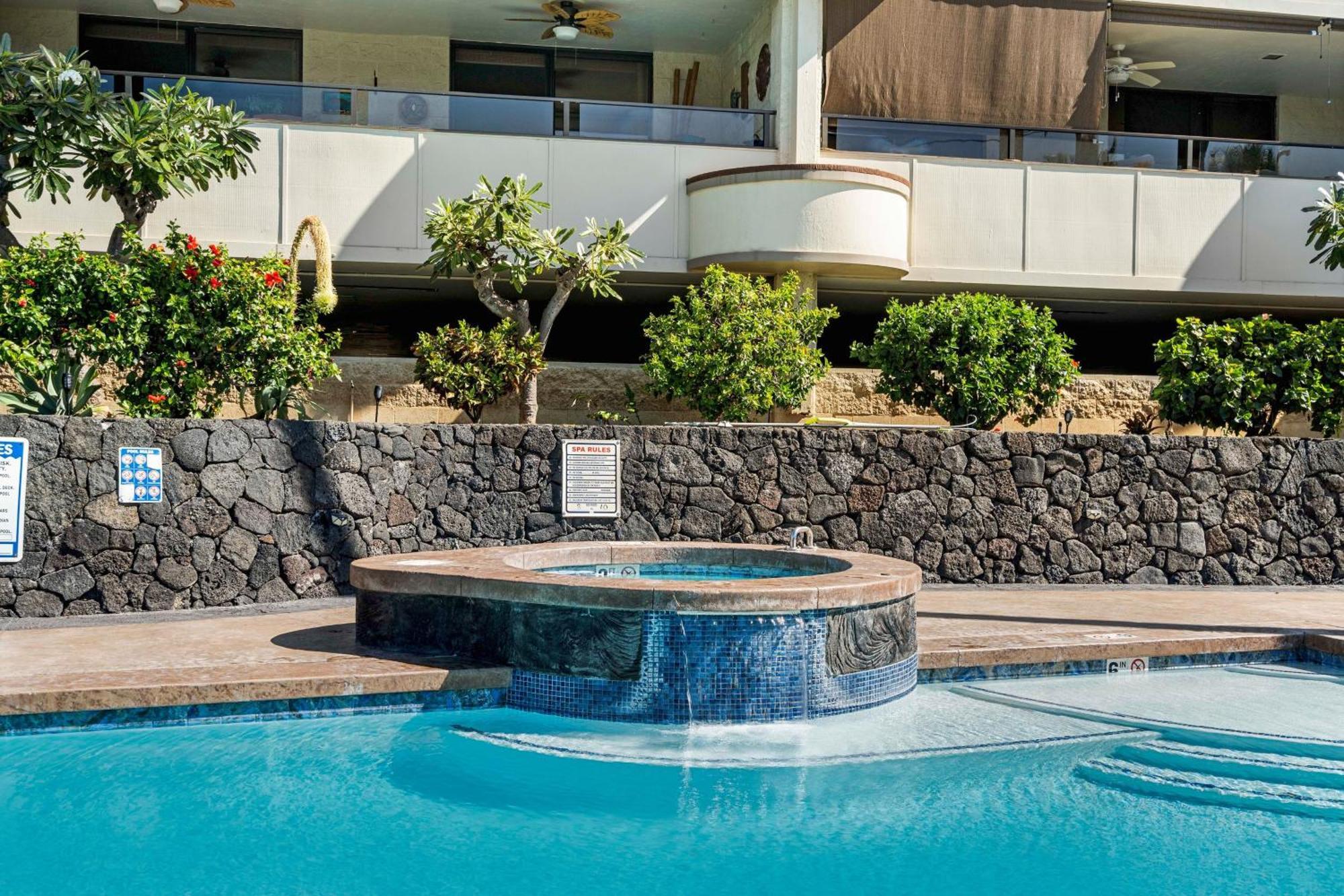 Direct Oceanview Paradise In A Luxury Condo 2B2B,Ac Kailua-Kona Luaran gambar